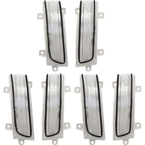 Tres pares de intermitentes LED para espejos retrovisores, compatibles con los modelos Civic 2012-2013, City 2009-2014, GM2, GM3, Crider y Jade 2014-2016. Número de pieza: 34350-TM0-H01 (1/4)