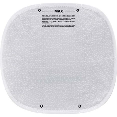 Revestimiento autolimpiable para caja de arena ZVD Pura Max, impermeable, a prueba de fugas, resistente a arañazos y de alta elasticidad. (1/4)