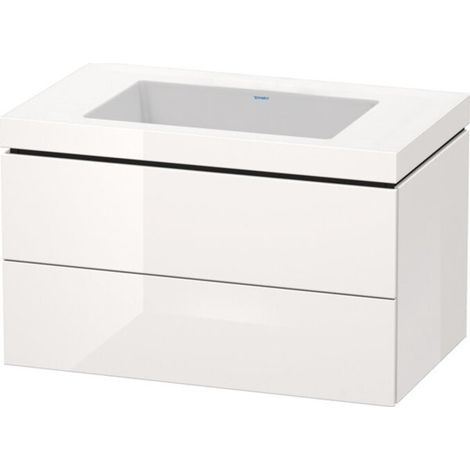 Duravit L-Cube conjunto encolado a pared, 2 cajones, sin (1/5)