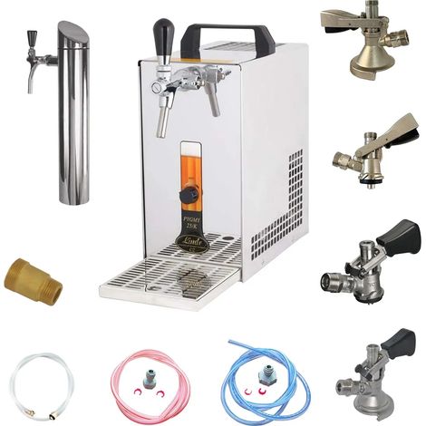Set sotto banco per birra PYGMY 20/K, raffreddatore a secco 25 L/h, Green Line (1/5)