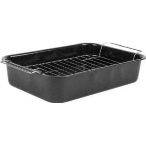 Asador y rejilla esmaltados Russell Hobbs CW91612EU7 de 34 cm