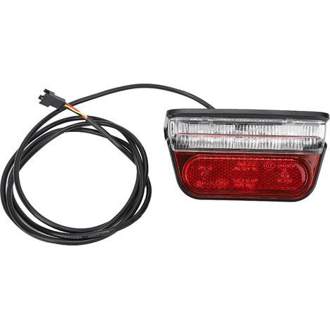 Rear light for electric bike, DIY plastic bicycle rear light, easy installation and safety for scooters (1/5)