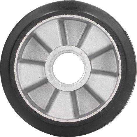 Truck Load Wheel with 6204 Bearing Hole Solid Rubber Replacement Tire for Handcraft Hydraulic Forklift 180x50mm