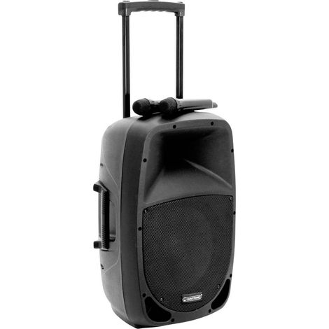 Enceinte PA mobile Omnitronic MES-15BT2 38 cm 15 pouces sur secteur, à batterie 1 pc(s) (1/4)