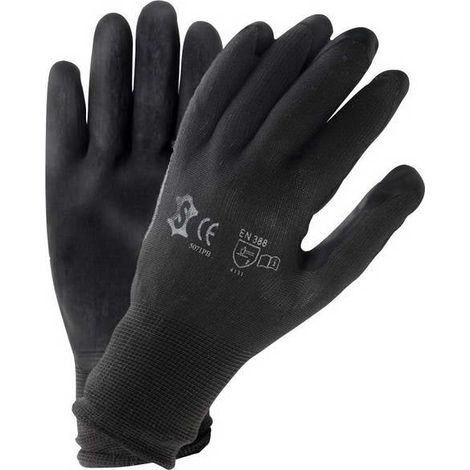 GANTS DE TRAVAIL PU NOIR TAILLE 8 (L)