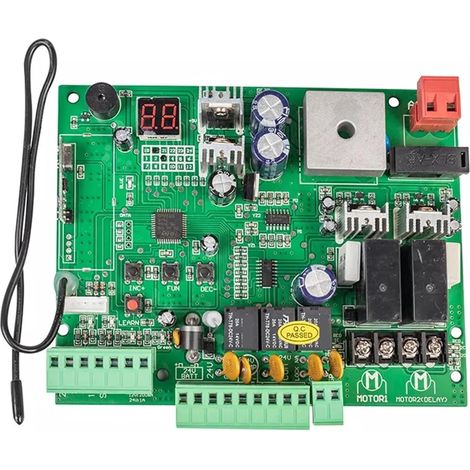 Kit d'ouvre-portes automatiques Carte 12V/24V for panneau de commande d'ouvre-porte pivotant à Double bras automatique système de Center de contrôle intelligent remplacer les raccords pour accessoires (1/4)