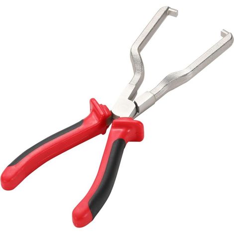 1 Pièce Pince de retrait collier de serrage pour conduite carburant,poignée caoutchouc acier inoxydable,pince retrait de collier serrage pour conduite d'essence,outil de déconnexion de tuyau
