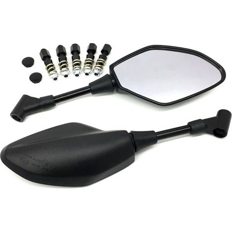Mirrors compatible with Yamaha MT-25, MT-03, MT-07, MT-09, FZ07, FZ09 and FZ10 models