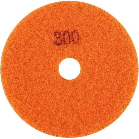 Disque meulage diamant 100mm – 300 – rotatif abrasif – polissage / tronçonnage humide – pierre / marbre / granit (1/5)