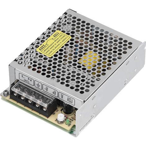 Universelles 24V-Schaltnetzteil für Überwachungskameras, 100-240VAC, Modell S-35-24, sicher und zuverlässig.