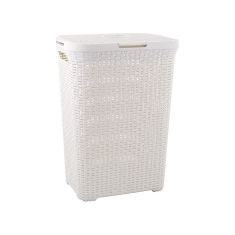 Cesto Para La Ropa Curve 60 L Crema (1/10)