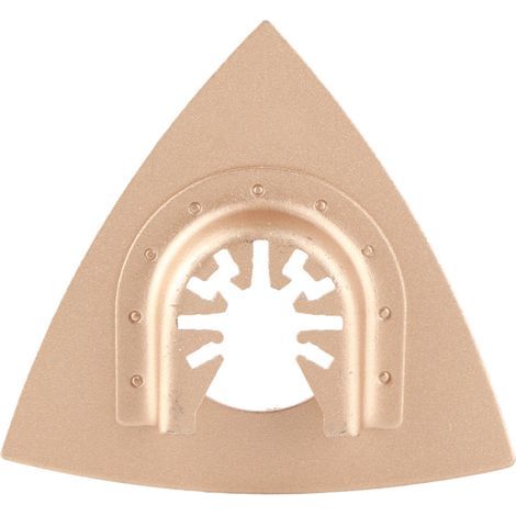 Outil Multifonction Oscillant avec Lame de Scie et Fraise Carbure Triangle pour Coupes Rases (1/5)