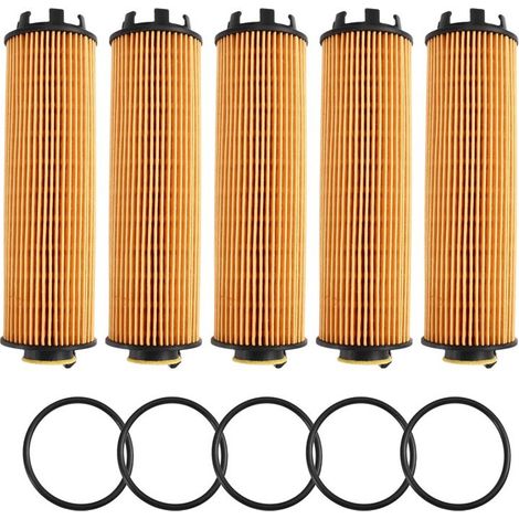 Geeignet für 5er-Packungen Kfz-Ölfilter A2561840000. Kompatible Modelle: W177, W247, W205, W213, W222, A180, B200, C300d, E300de, S320.