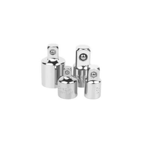 Set di 4 adattatori a cricchetto, da 1/2" a 3/8", da 3/8" a 1/2", da 1/4" a 3/8", da 3/8" a 1/4" per bussole e inserti - Crezuo