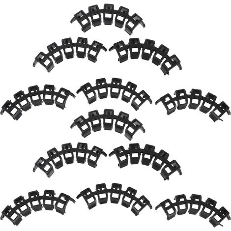100 Pflanzenbieger, Stängelhalterungen, schonende Stützclips, Rankhilfen für Gemüsepflanzen, zum Biegen von Ästen, Tomatenstängeln und zum Mischen (1/5)