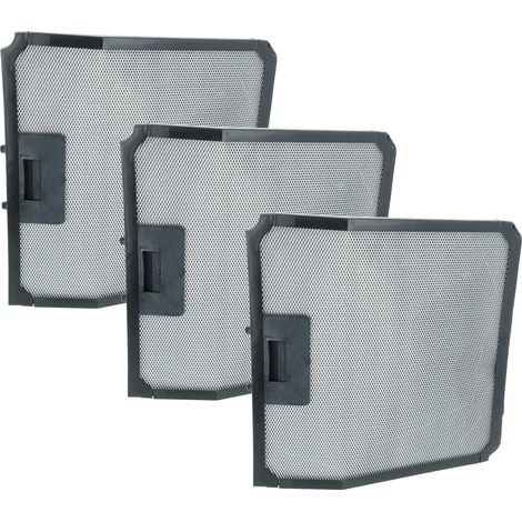 vhbw 3x Filtres à charbon actif Longlife compatible avec Silverline DIW600EK pour DIW6532EK, DIW 600 EK, DIW 653 2 EK, DIW6532ER01 hotte aspirante (1/5)