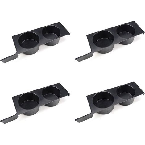 Quattro portabicchieri per guida a destra per modelli Mercedes-Benz Serie 5 E39 525I 528I 530I 540I M5 (1997-2003), portabicchieri anteriori portatili.