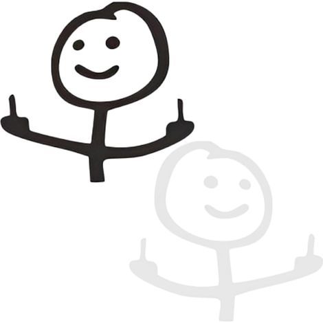 CCYKXA  4-piece car sticker set, car decals for car hoods, motorcycles, skateboards, suitcases, and walls.