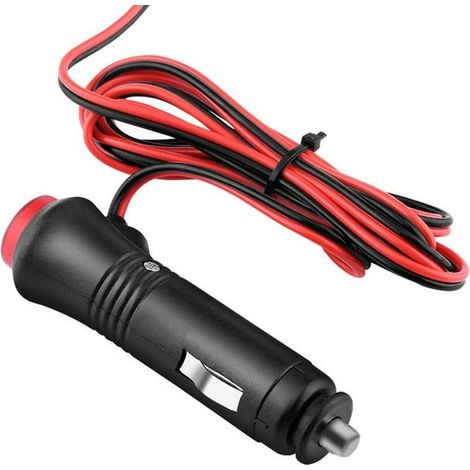 Prise allume-cigare 12V adaptateur chargeur voiture fiche mâle universel (1/4)