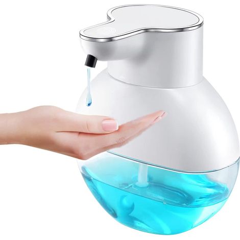 AquaForge 414 ml (14 oz) automatischer Flüssigseifenspender, Wand-/Tischaufstellung, berührungsloser Handdesinfektionsmittelspender (1/4)