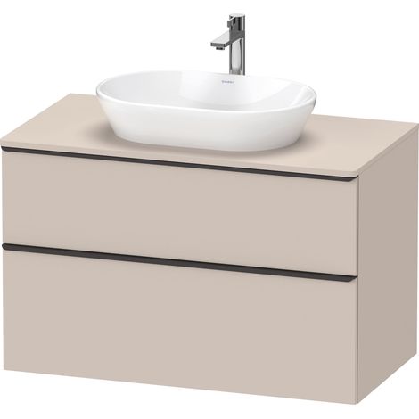 Duravit D-Neo, sous-lavabo en console suspendu, 1000x664x550mm,
