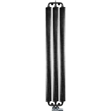 Radiateur eau chaude noir de 1740mm de haut et 290mm de large - 660 Watt - RIB1720/290VZXN