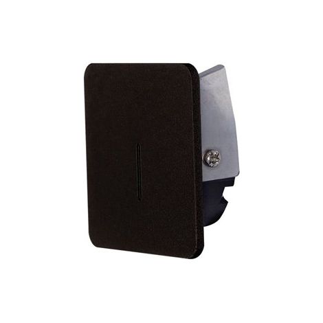 Mantra Luz LED empotrable cuadrada para escalera o pasillo SOTAVENTO negro, 56mm 3W 3000K, IP42, corte 45mm (1/3)