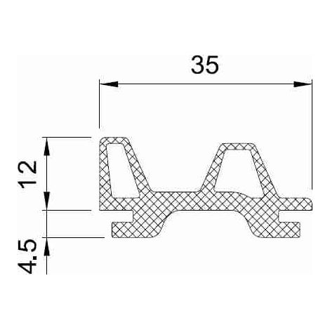 6VGR160125 GUARNIZ. ANTA PAM35 L2500 2 PZ