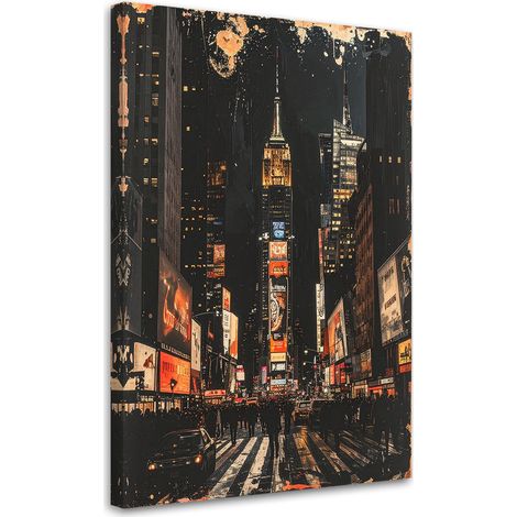 Tableau déco New York Times Square 70x100 (1/4)