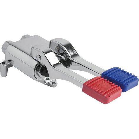 Miscelatore a due pedali a pavimento in ottone con finitura cromata - Idral 02066 (1/5)