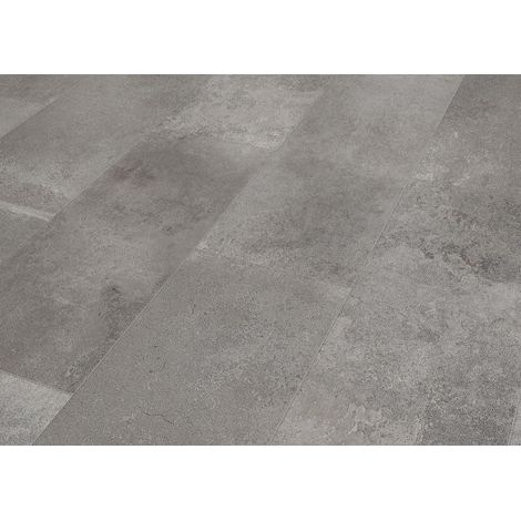 Classen Visiogrande Laminatfliese Megaloc Aquaprotect 60,4 x 28 cm Zementestrich grau Laminat (1/3)