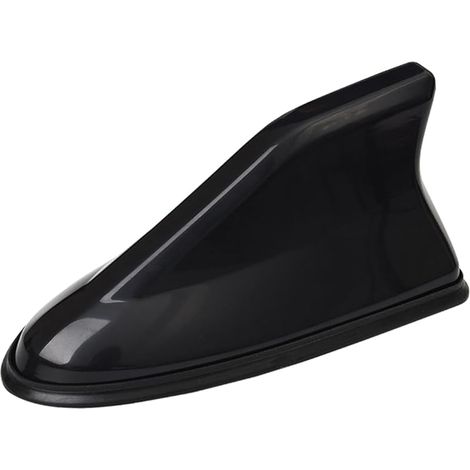 Décoration D'antenne de Toit D'aileron, Requins Voiture Couverture D'antenne D'aileron de Requin Antennes de Toit Automobile, pour La Plupart des Voitures, Améliorer Le Signal(Noir)