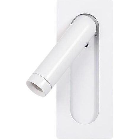 Spot mural réglable lampe de chevet - Blanc mat (1/5)