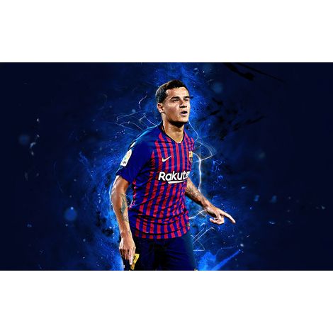 Papier peint panoramique Football - Joueur de Foot - 130 cm x 81 cm (1/2)