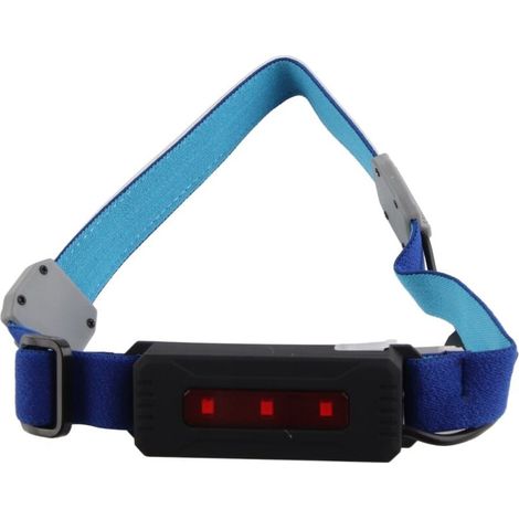 DUBUNS 1000mAh COB-LED-Stirnlampe, USB-wiederaufladbare Stirnlampe, Warnstirnlampe für Reiten und Laufen (1/4)