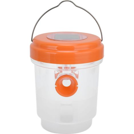 Piège solaire LED pour abeilles, guêpes et frelons - Attrape-insectes extérieur, équipement apicole pour jardin (1/5)
