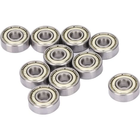 10 Rillenkugellager 6x17x6mm Doppelsiebstahl für Industrieanlagen (1/5)