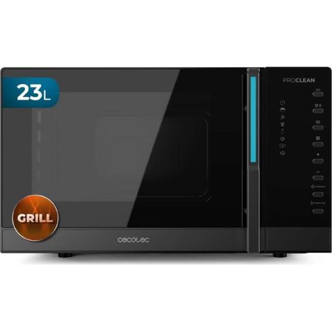 Cecotec Forno a Microonde Touch con Grill da 23L Proclean 6120. 800W e 1000W di Grill, Digitale, Cottura Uniforme, 5 Livelli (1/3)