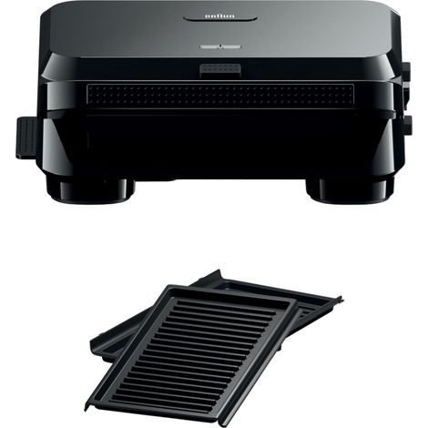 Braun SnackMaker 5 SM5001 tostiera 800 W Nero (1/5)