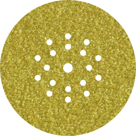 wolfcraft Disco abrasivo velcrato per legno, colori/vernici, 5632000