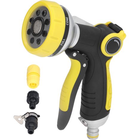 Pulvérisateur d'eau polyvalent pour tuyau G1/2 G5/8, idéal pour jardin et lavage auto. (1/5)