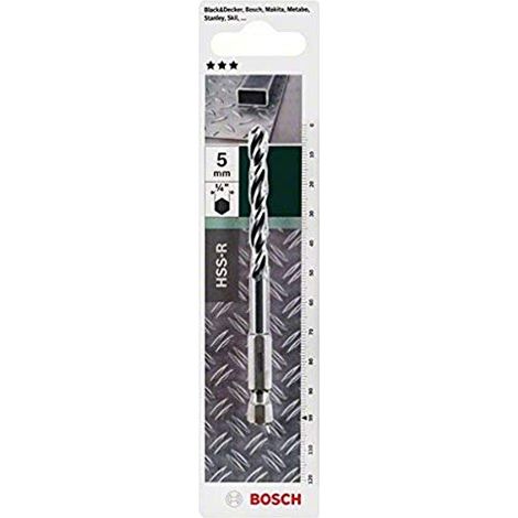 BOSCH 2609255142 FRESA DA 5 MM DIAM ATTACCO ESAGONALE (1/4)