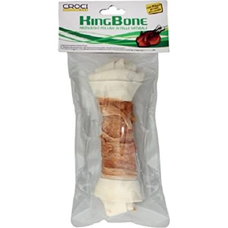 Ossa King Bone da 18 cm con carne di pollo 6 confezioni da 1 pezzo