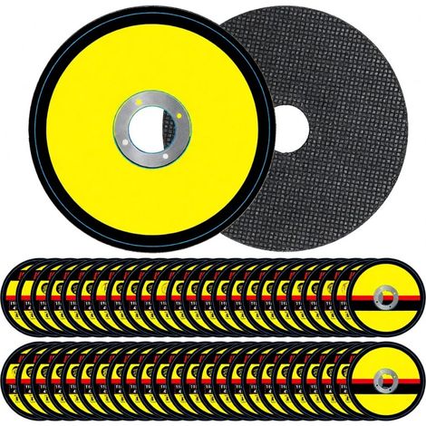 Disque à tronçonner multifonctionnel en oxyde d'aluminium, diamètre 115 mm (4 1/2 pouces), pour meuleuse d'angle (1/5)