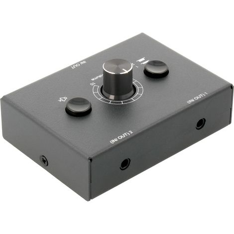 Selettore audio a 2 canali tramite jack da 3,5 mm (1/2)