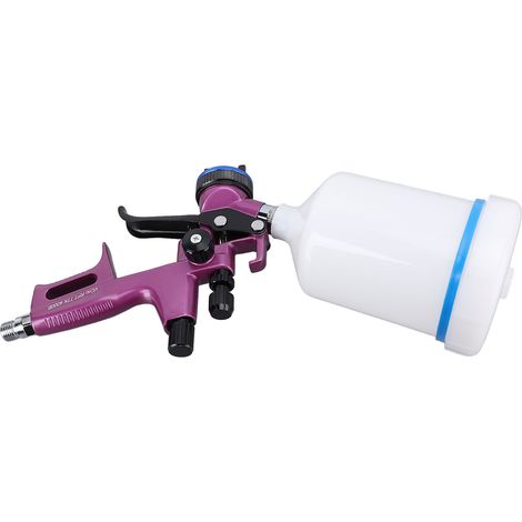 Pistolet à peinture HVLP professionnel 4000B, buse 1,3 mm, godet 600 ml, kit pulvérisateur pour meubles, murs et projets artistiques (1/5)