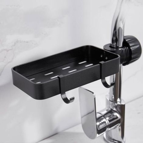 Support De Douche - Acier Inoxydable - Télescopique Sans Perçage - Pour Tige Ronde 18 À 27 Mm - 1 Pièce (1/4)