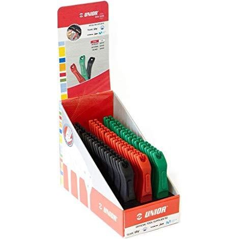 Unior Set per smontaggio pneumatici blu 27 pezzi in plastica robusta