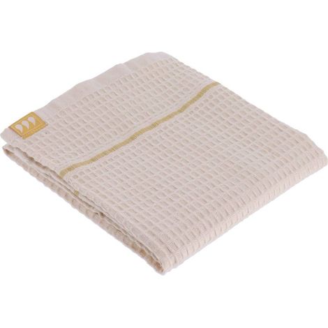 Asciugamano 50x90 cm 100% cotone a nido d ape - beige - Tendance