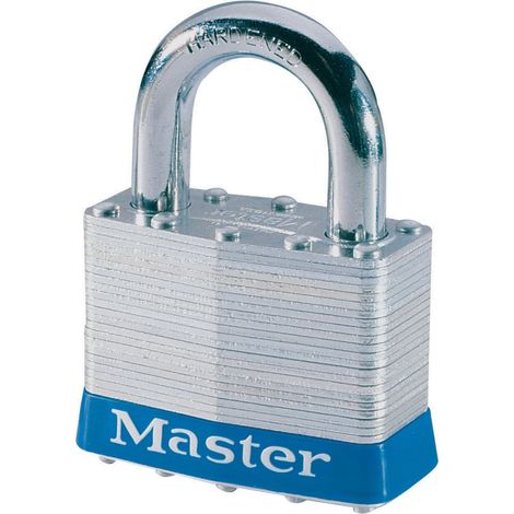 Master Lock 5KA-A290 Laminated Steel 51mm 4-Pin Keyed Alike Padlock (1/2)